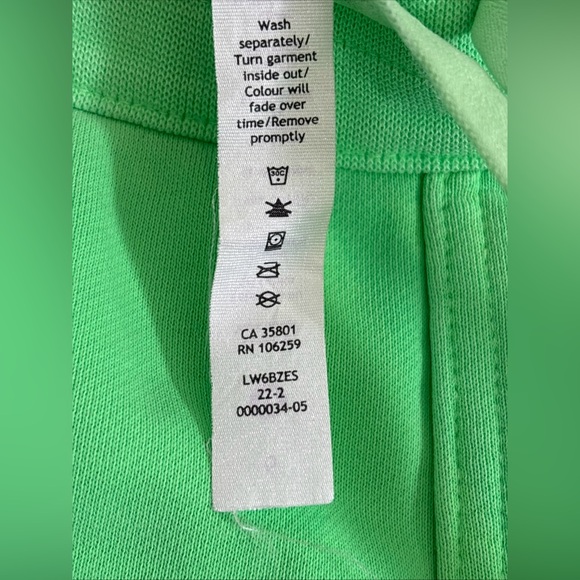 Lululemon Scuba High-Rise Cropped Jogger French Terry Neon Green Size 6 - Picture 13 of 16